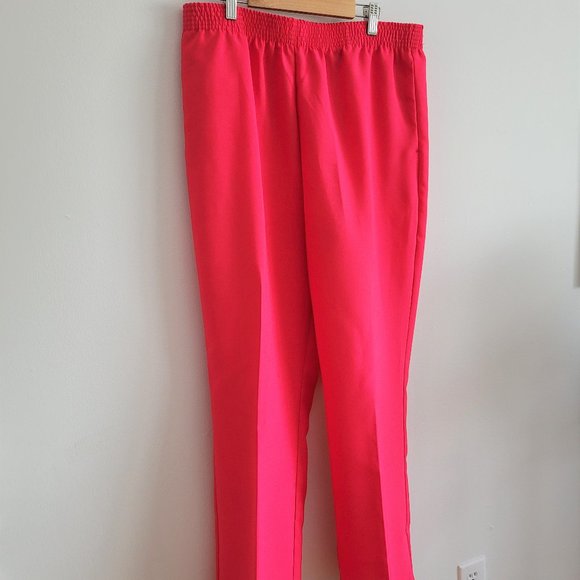 PENMAN Women’s Pink Leisure Dress Pants Size 14 - Picture 1 of 4